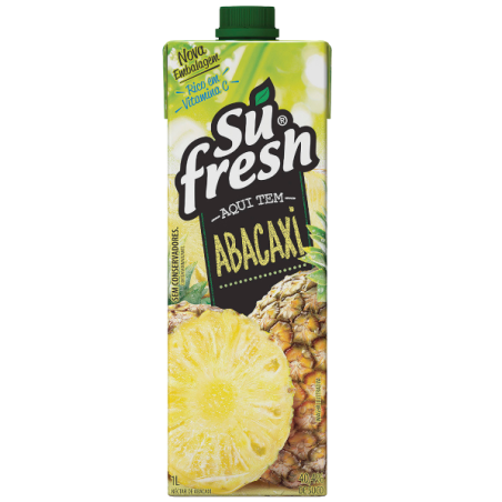 BEBIDA ADOÇADA ABACAXI SUFRESH CAIXA 1L