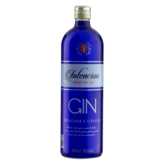 GIN LONDON DRY ZIMBRO INTENCION GARRAFA 900ML