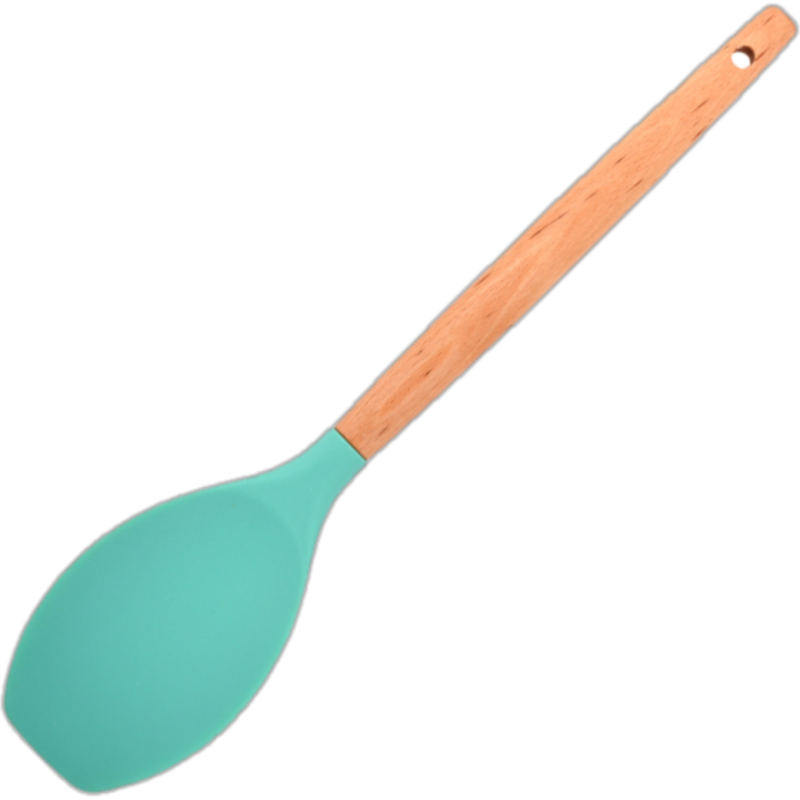 ESPATULA DE SILICONE CB MADEIRA EM9693