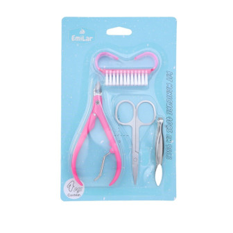 KIT MANICURE C/4PÇS EM9563