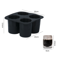 FORMA DE GELO TIPO COPO SILICONE EM3764