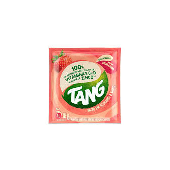 REFRESCO EM PÓ MORANGO TANG PACOTE 18G