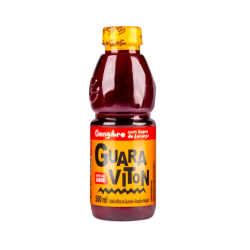 BEBIDA ADOÇADA GUARANÁ E GINSENG GUARAVITON GARRAFA 500ML