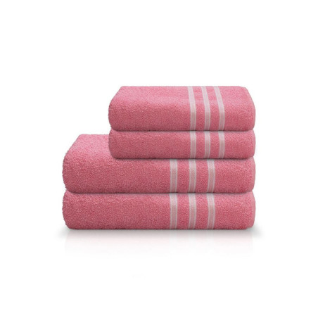 TOALHA DECOR P/BANHO 62 X 120 ROSA F3595 CAMESA