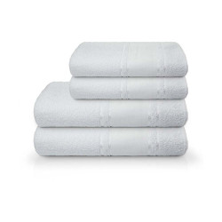 TOALHA PINTA E BORDA P/BANHO 70 X 140 BRANCO F9934 CAMESA