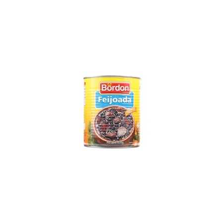 FEIJOADA PRONTA BORDON LATA 830G