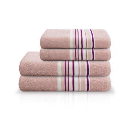 TOALHA VEGAS BANHO 62X130 ROSA CLARO F3607