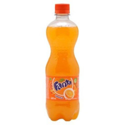 REFRIGERANTE LARANJA FANTA GARRAFA 600ML