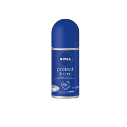 ANTITRANSPIRANTE ROLL-ON NIVEA PROTECT & CARE 50ML