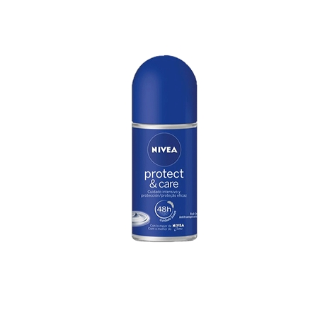 ANTITRANSPIRANTE ROLL-ON NIVEA PROTECT & CARE 50ML