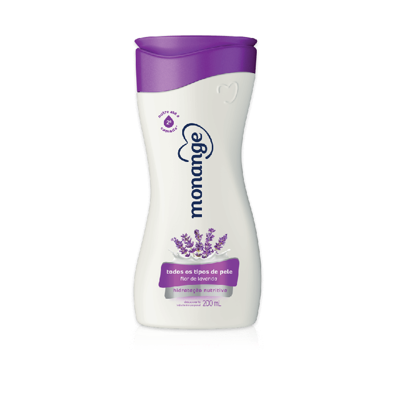 DESODORANTE CORPORAL FLOR DE LAVANDA MONANGE HIDRATAÇÃO ESSENCIAL FRASCO 200ML