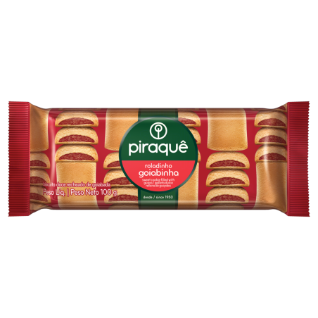 BISCOITO RECHEIO GOIABINHA PIRAQUÊ PACOTE 75G