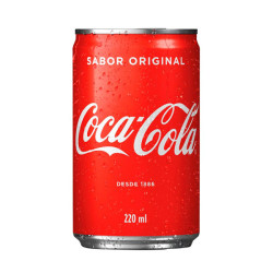 REFRIGERANTE COCA-COLA ORIGINAL LATA 220ML