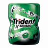 GOMA DE MASCAR SPEARMINT TRIDENT X SENSES POTE 54G 28 UNIDADES