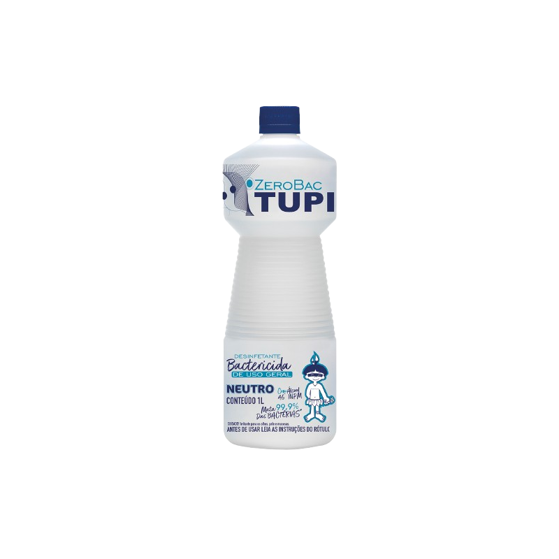 ALCOOL TUPI 46º 1L ZEROBAC