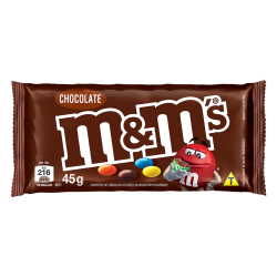 CONFEITO DE CHOCOLATE AO LEITE M&M 40G