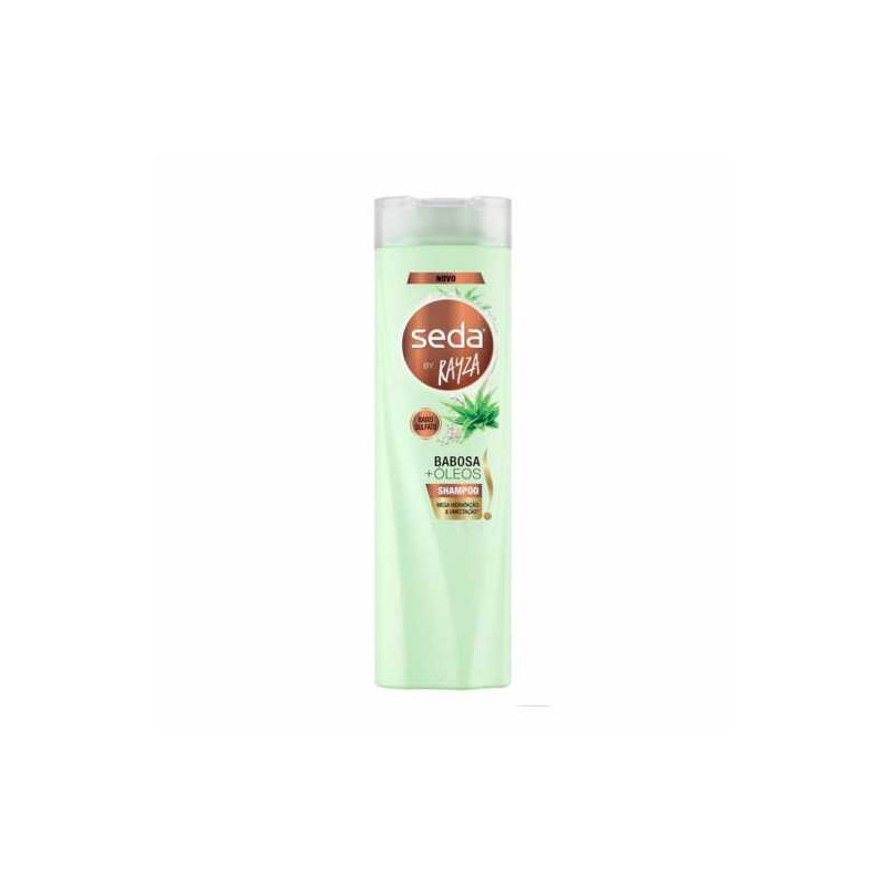 SHAMPOO SEDA BY RAYZA BABOSA + ÓLEOS FRASCO 325ML
