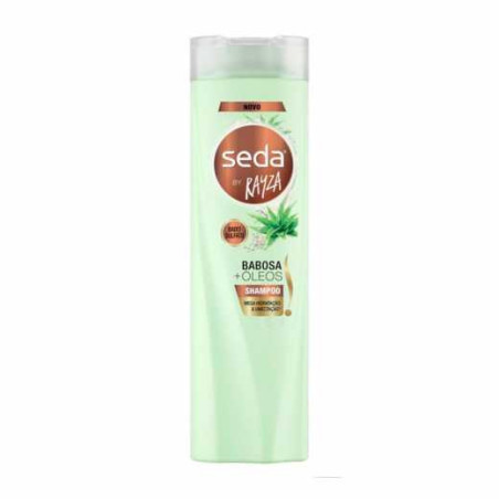 SHAMPOO SEDA BY RAYZA BABOSA + ÓLEOS FRASCO 325ML