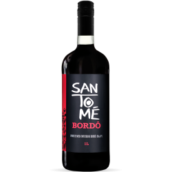 VINHO TINTO SAN TOME 1000ML BORDO SUAVE