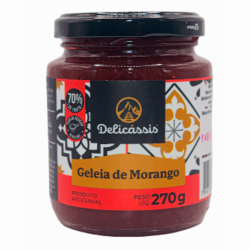 GELEIA DELICASSIS 250G MORANGO