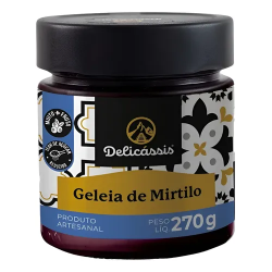 GELEIA MIRTILO 270GR DELICASSIS