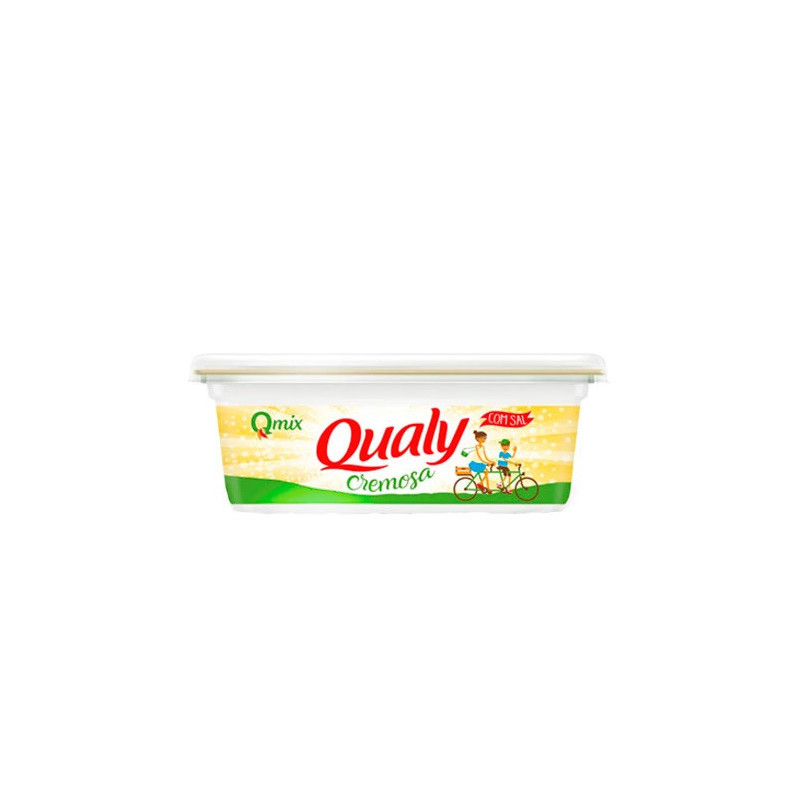 MARGARINA CREMOSA SEM SAL QUALY POTE 250G