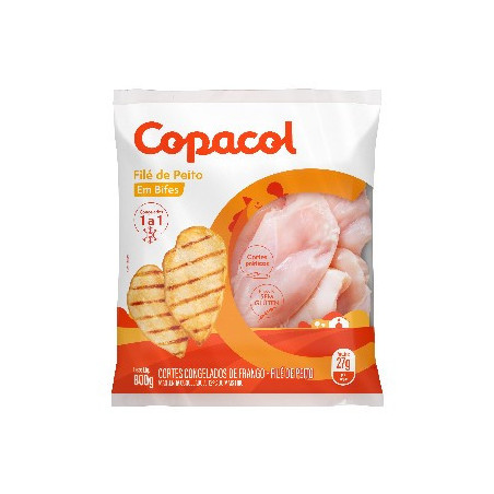 FILE PEITO FGO.COPACOL 800G BIFES CONG