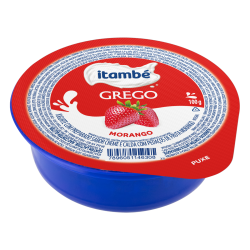 IOGURTE GREGO MORANGO ITAMBÉ POTE 90G
