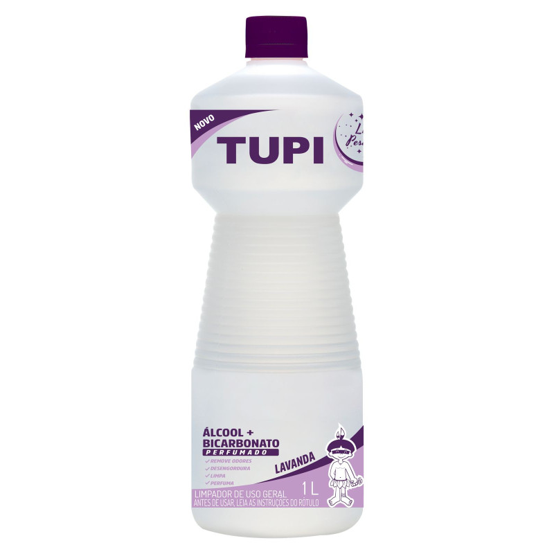 ALCOOL TUPI 1L BICARBONATO LAV