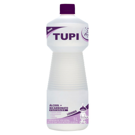 ALCOOL TUPI 1L BICARBONATO LAV