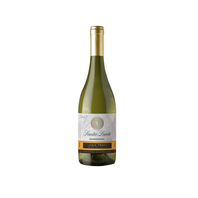 VINHO SANTA LORETO CHARDONNAY 750ML