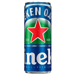 CERVEJA LAGER PURO MALTE ZERO ÁLCOOL HEINEKEN LATA 269ML