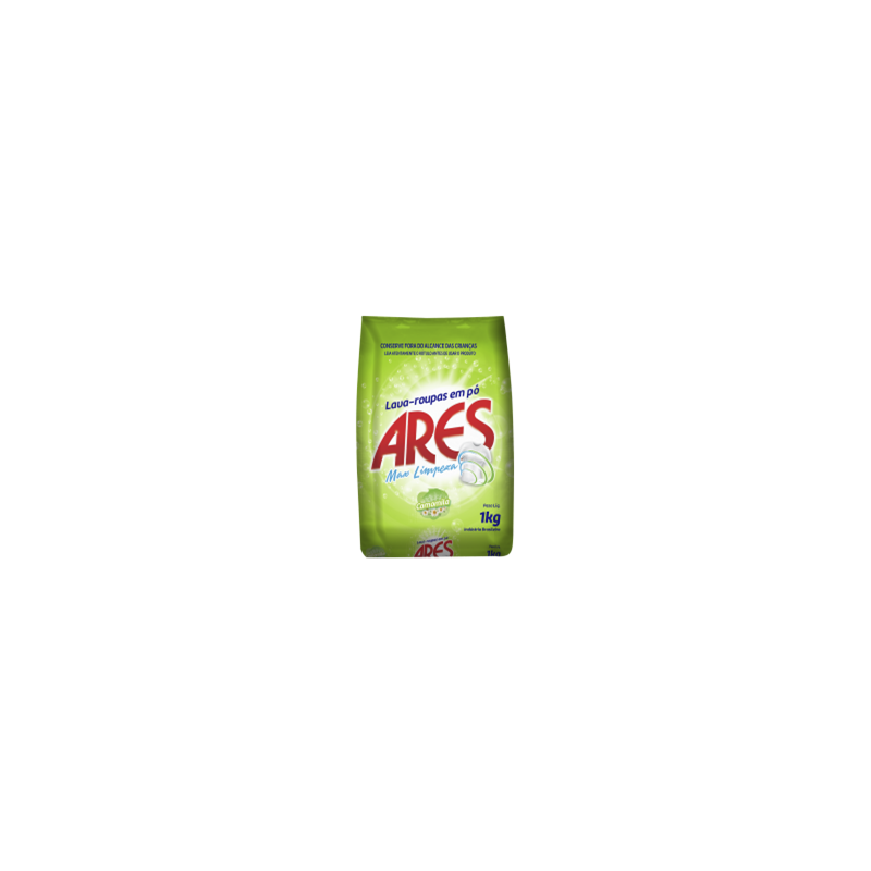 LAVA ROUPAS EM PO ARES 1KG CAMOMILA