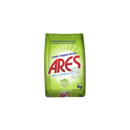 LAVA ROUPAS EM PO ARES 1KG CAMOMILA