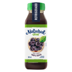 SUCO UVA NATURAL ONE REFRIGERADO GARRAFA 300ML