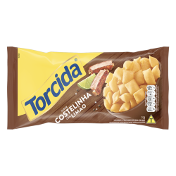 SALGADINHO DE TRIGO COSTELINHA COM LIMÃO TORCIDA PACOTE 60G