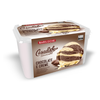 SORVETE CASADINHO 1.6LT CHOCOLATE/CREME