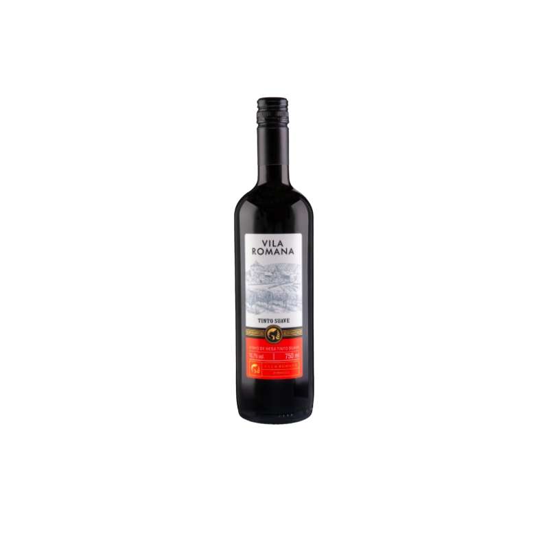 VINHO TINTO VILA ROMANA 750ML SUAVE