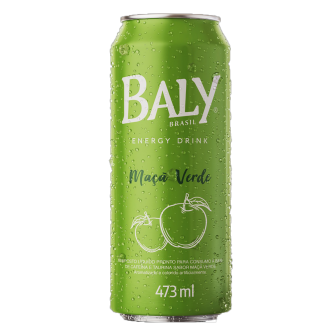 ENERGÉTICO MAÇÃ-VERDE BALY LATA 473ML