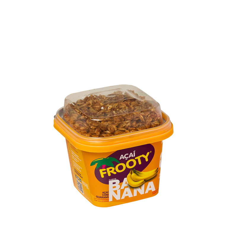 SORBET COM GRANOLA AÇAÍ E BANANA FROOTY POTE 200ML