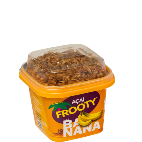 SORBET COM GRANOLA AÇAÍ E BANANA FROOTY POTE 200ML