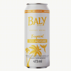 ENERGÉTICO TROPICAL ZERO AÇÚCAR BALY LATA 473ML
