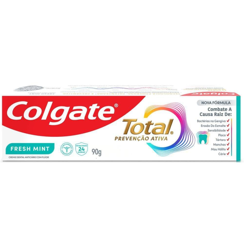 CREME DENTAL COLGATE TOTAL 12 ADVANCED FRESH CAIXA 90G