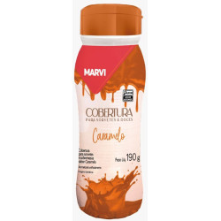 COBERTURA P/SORVETE CARAMELO 190G MARVI