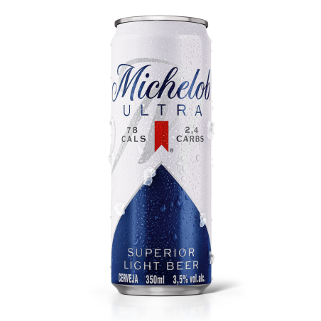 CERVEJA SUPERIOR LIGHT MICHELOB ULTRA LATA 350ML