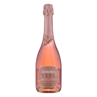 ESPUMANTE BRASILEIRO ROSÉ BRUT AURORA SERRA GAÚCHA GARRAFA 750ML