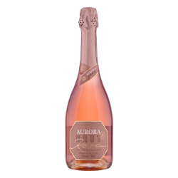 ESPUMANTE BRASILEIRO ROSÉ BRUT AURORA SERRA GAÚCHA GARRAFA 750ML