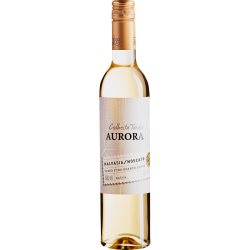 VINHO BRASILEIRO BRANCO SUAVE AURORA COLHEITA TARDIA MALVASIA MOSCATO SERRA GAÚCHA GARRAFA 500ML