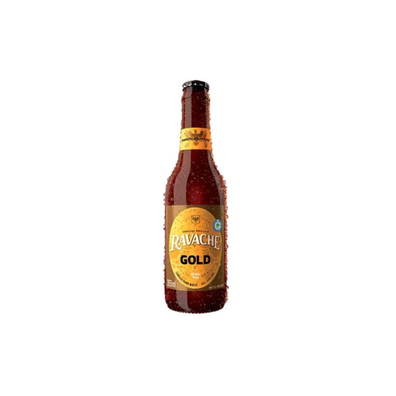 CERVEJA RAVACHE 355ML GOLD