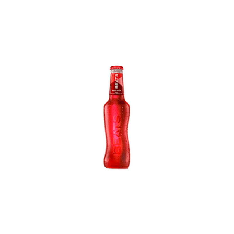 BEBIDA MISTA ALCOÓLICA GASEIFICADA FRUTAS VERMELHAS BEATS RED MIX GARRAFA 269ML